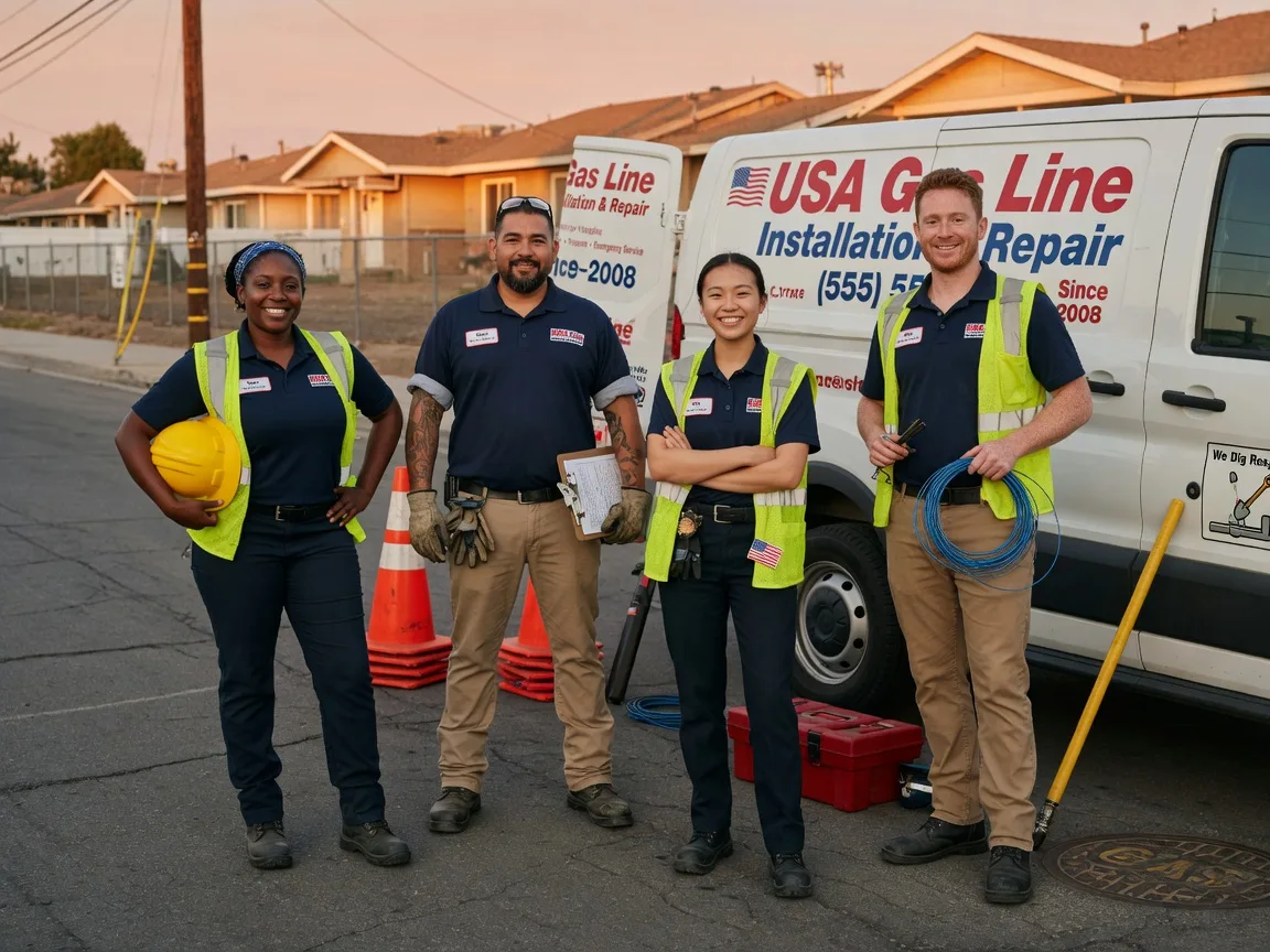 Gas Line Installation company in Angola, NY